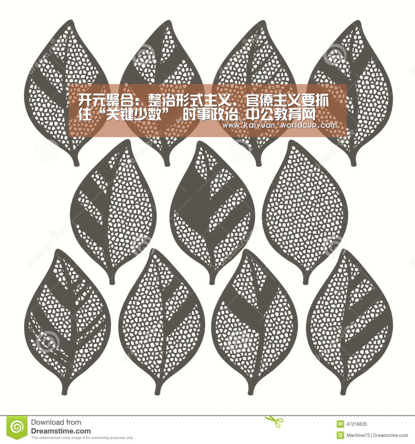 开元聚合:整治形式主义、官僚主义要抓住“关键少数”_时事政治_中公教育网(图1) 开元聚合
